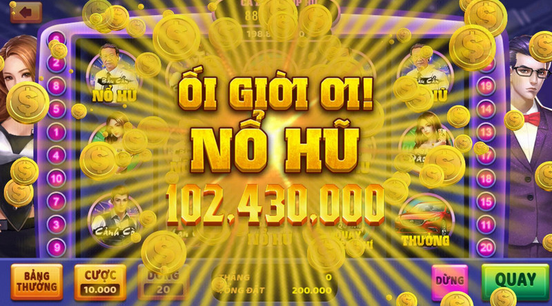 Một số tựa game Nổ Hũ uy tín nhất hiện nay